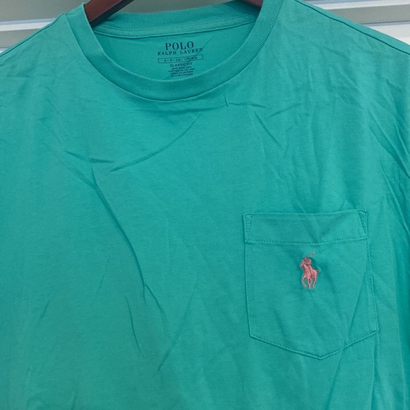 Polo Ralph Lauren - Classic Fit Jersey Short Sleeve Crewneck Pocket T-Shirt - Picture 2 of 2